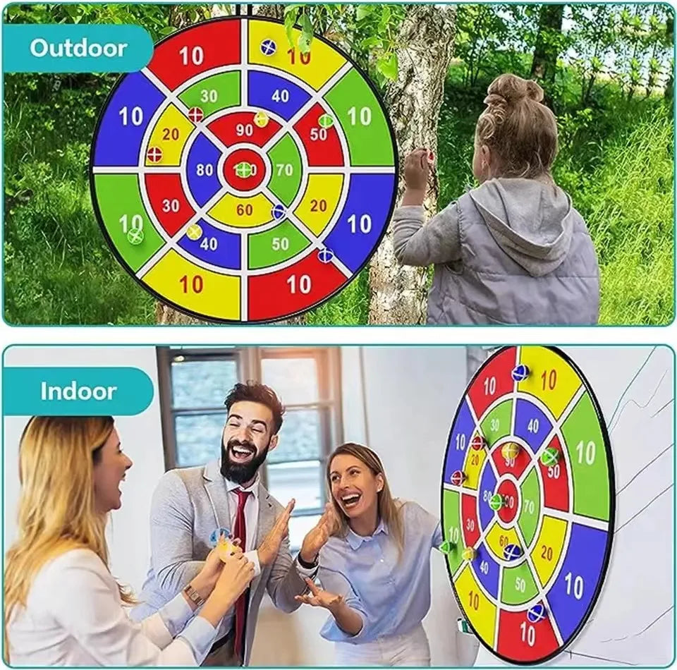 Sticky ball  large dart board Family interactive game sports toys