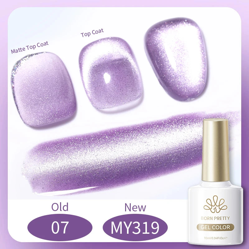 Dark Red Cat Magnetic Gel Nail Polish