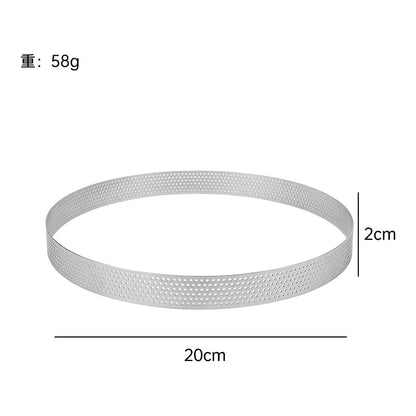 Stainless steel kitchen cake molds heat resistant
