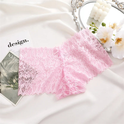 Lace Boyshort Panties Low-Rise Sexy Underwear Sexy Lingerie