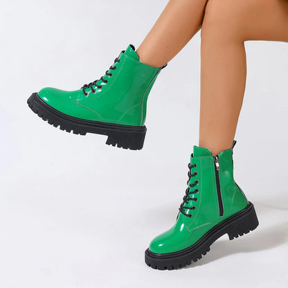 Sexy and Elegant in Winter Solid Color Casual Short Boots