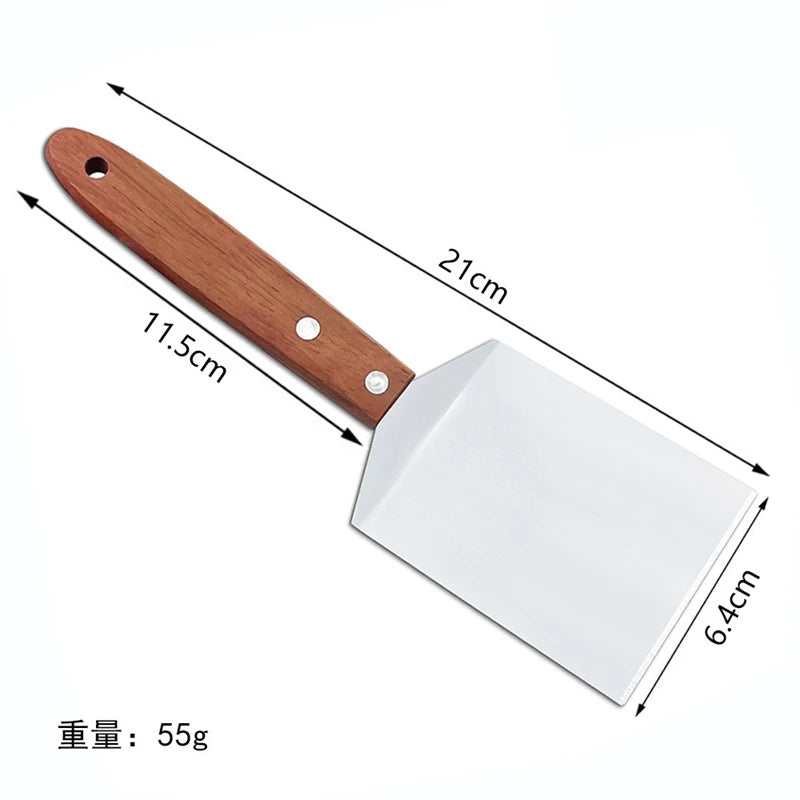 Stainless Steel Spatula and Grill Scraper
