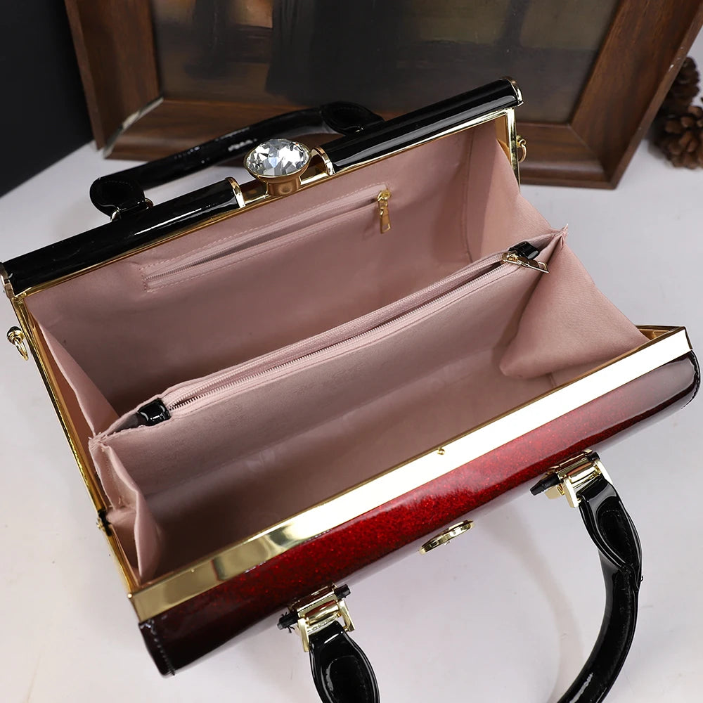 Pillowcase Water Diamond Middle-Aged Bag