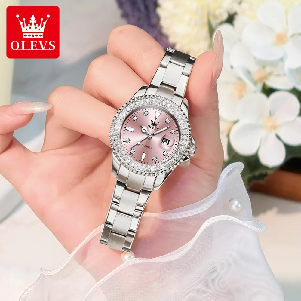 Elegant Original Quartz Waterproof Luminous Automatic Date Watch