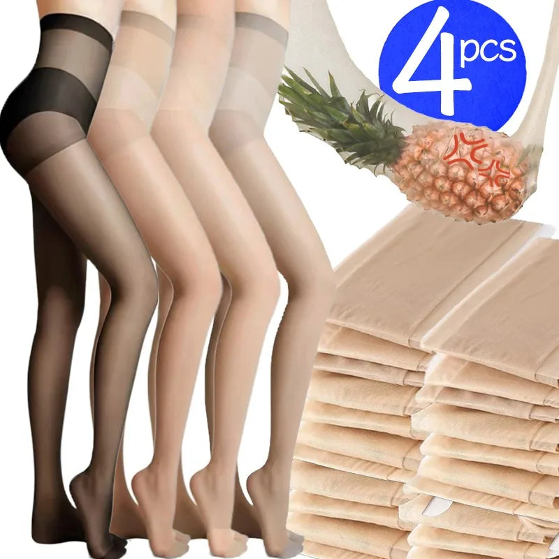 1/4Pcs 0D Skin Slim Ultra Thin Socks