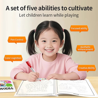 Maze Game Book Puzzle Colorful Pages for Age 3-8