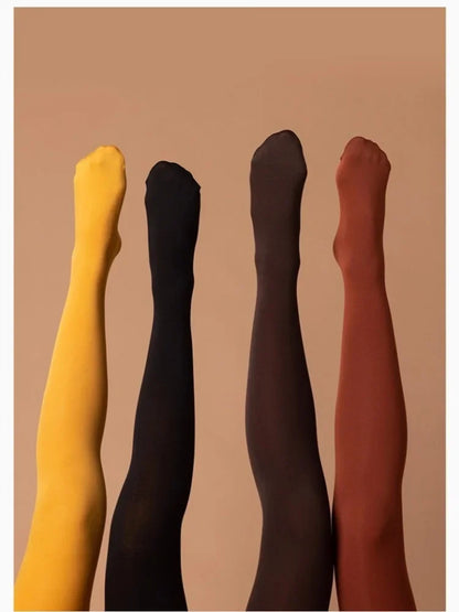 High Waist Stretchy Slim Skinny Tights Socks
