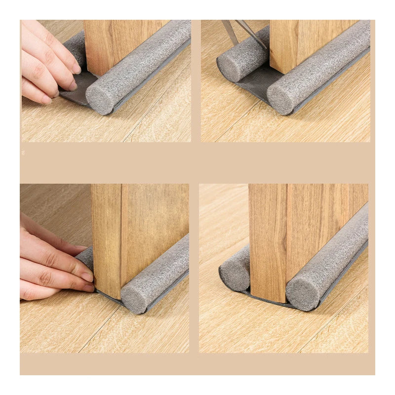 Flexible Door Bottom Sealing Strip Stopper Door