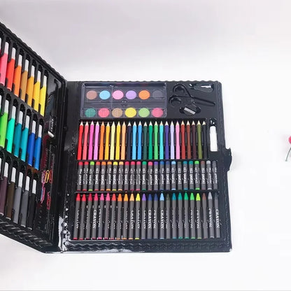 150 Brush Set Children's Painting, Stationery Box