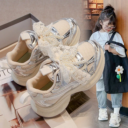 Girls Sports Soft Non-slip Shoes