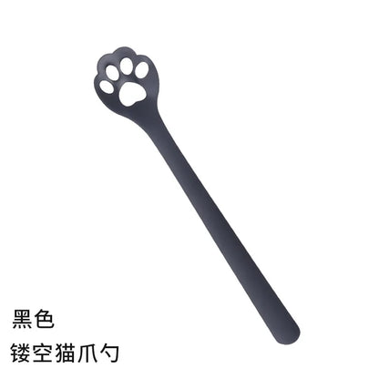 Creative Cute Cat Dog Claw 304 Stainless Steel Spoon