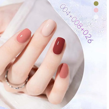 Colorful Water-Base Nail Polish 40 Colors Air Dry Peel Off Nail Art