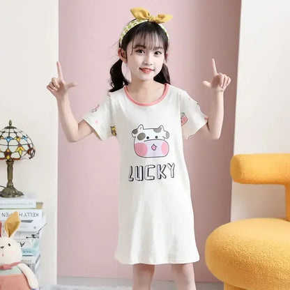 100% Cotton Cartoon Nightdress