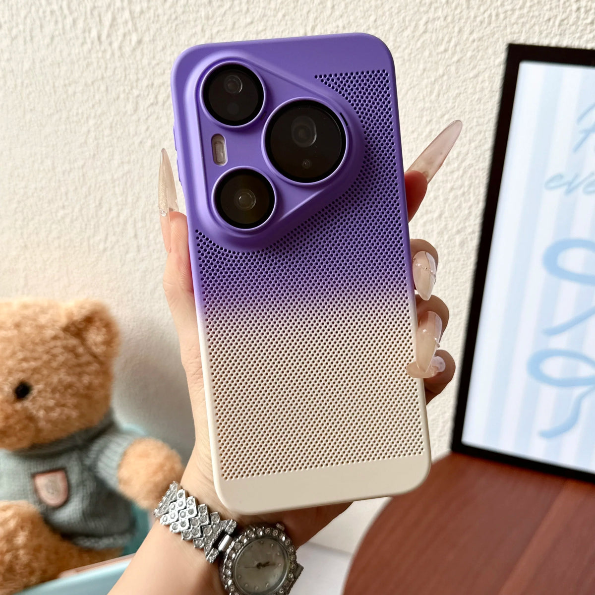 Ultra Thin Heat Dissipation Phone Case For Huawei Pura 90 Pro Max Hard PC Cover
