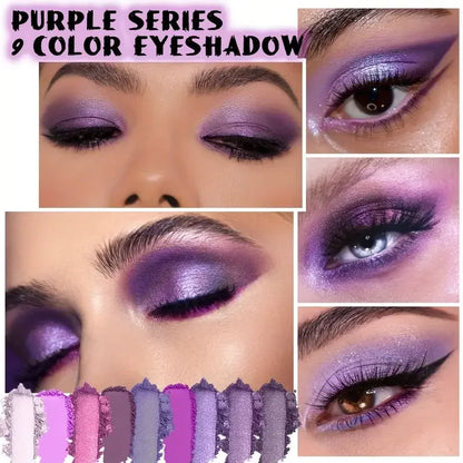 Blossom Purple & Pink Shimmer Eyeshadow Palette