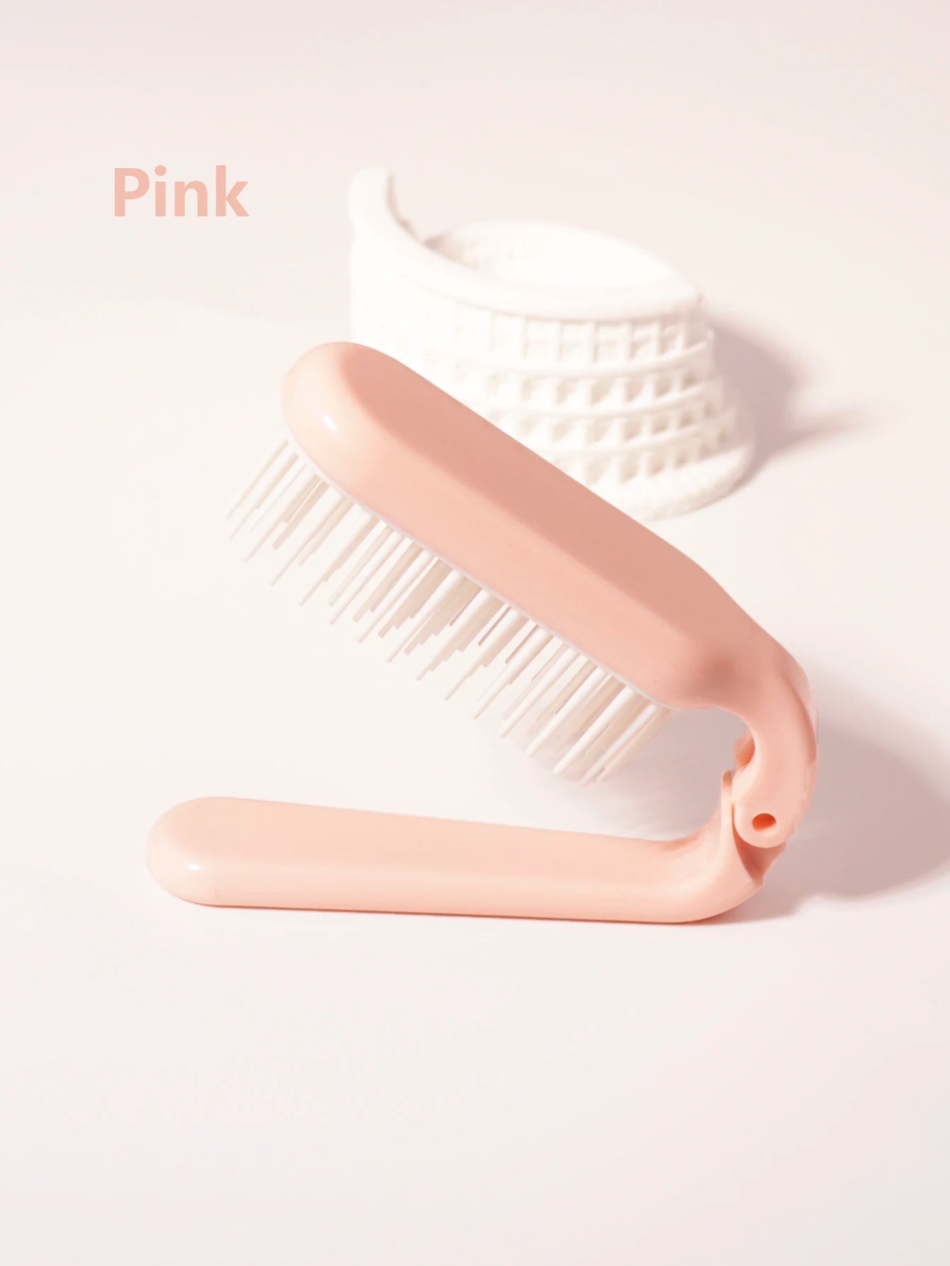 Foldable portable hair comb head hair wigs