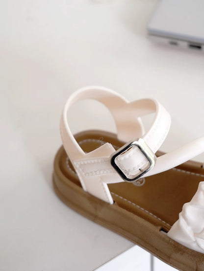 Breathable bow decoration suitable for indoor anti-slip, cartoon Sandals