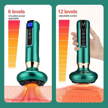 Tricolor Electric Massager Anti Cellulite Vacuum