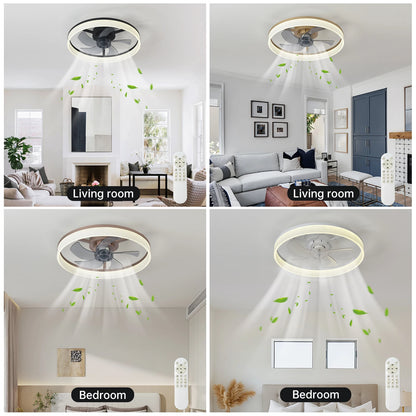 Ceiling Fan (With Lighting) Silent LED Dimmable Ceiling Fan