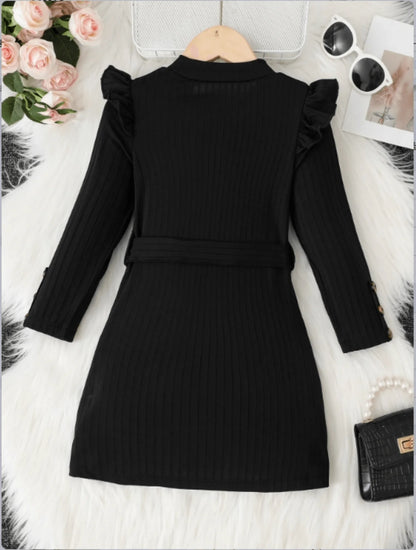 Sexy pure wind long sleeve knitted autumn winter bottom ruffled lace bow
