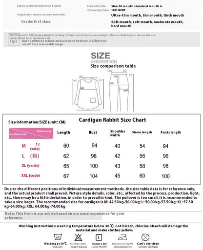 Warm Thickened Pyjama Set