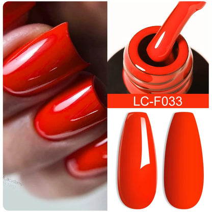 Pink Glitter Nail Gel Polish