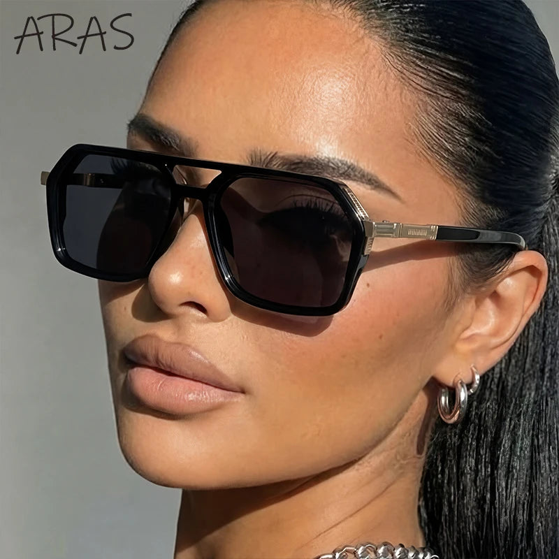 Vintage Steampunk Polarized Sunglasses