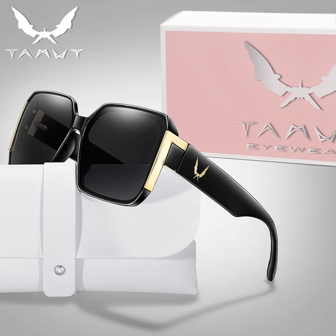 Square Shades with UV Protection Sunglasses