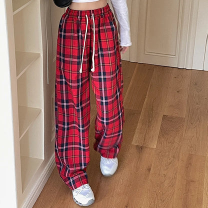 High Waist Y2k Loose Straight Leg Pants