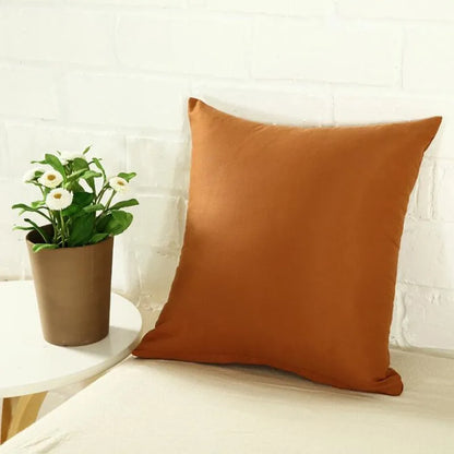 Candy Color Cushion Pillow Case Cover