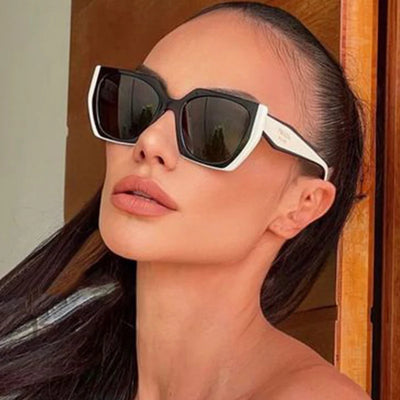 Luxury Cat Eye Polygon Elegant Sunglasses