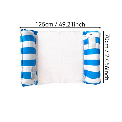 Inflatable Foldable Floating Row Swimming PoolMat