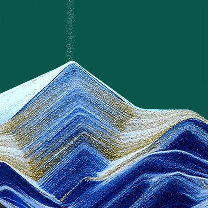 Flowing Sand Painting Living Room Foyer Art Dynamic
