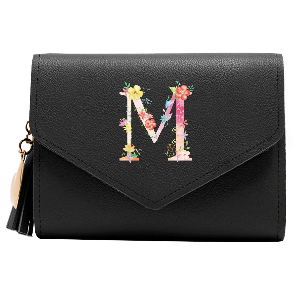 Mini Letter Slim Credit Card Holder Wallet