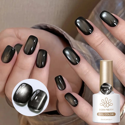 Dark Red Cat Magnetic Gel Nail Polish