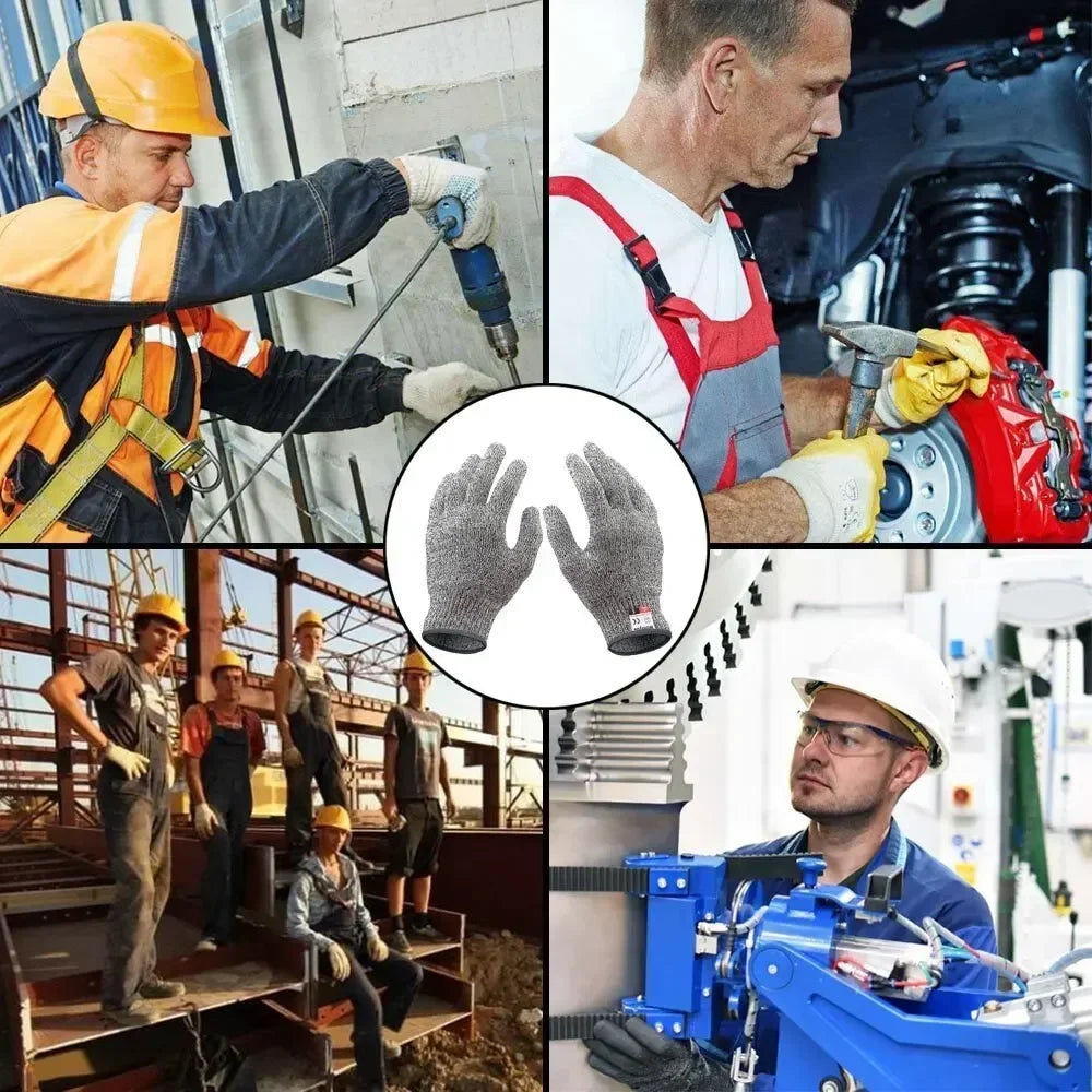 HPPE Level 5 Safety Anti Cut Gloves High-strength