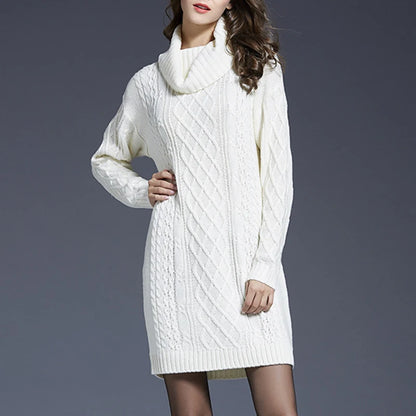 Long Sleeve Winter Over Size Dresse