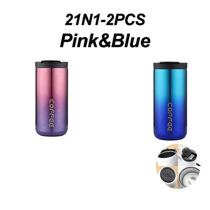 400ML Stainless Steel Coffee Thermos Bottle Thermal Mug