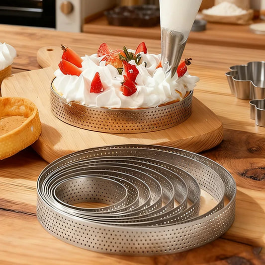 Stainless steel kitchen cake molds heat resistant