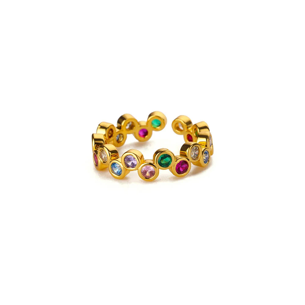 DANA Colorful Zircon Rings