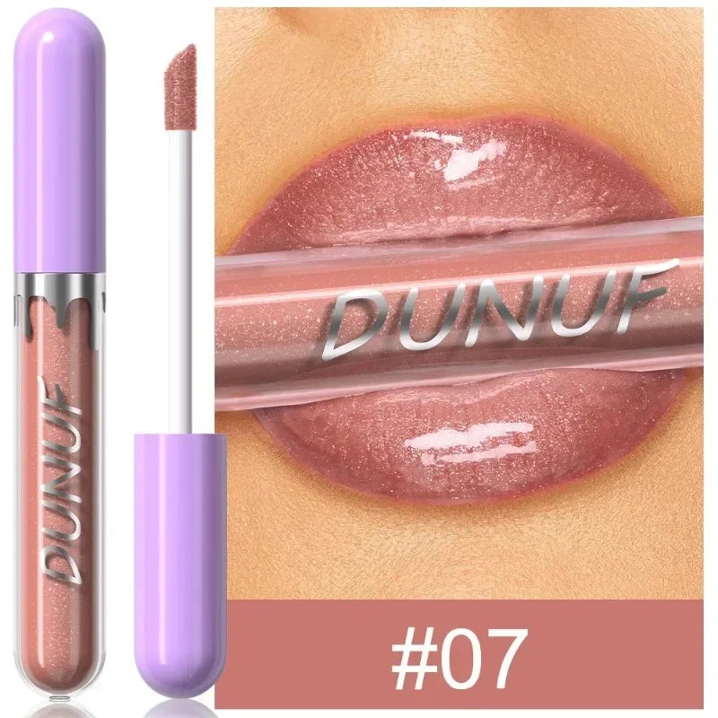 1pc Metallic Liquid Lipstick Long Lasting Glitter Lip Glaze Waterproof