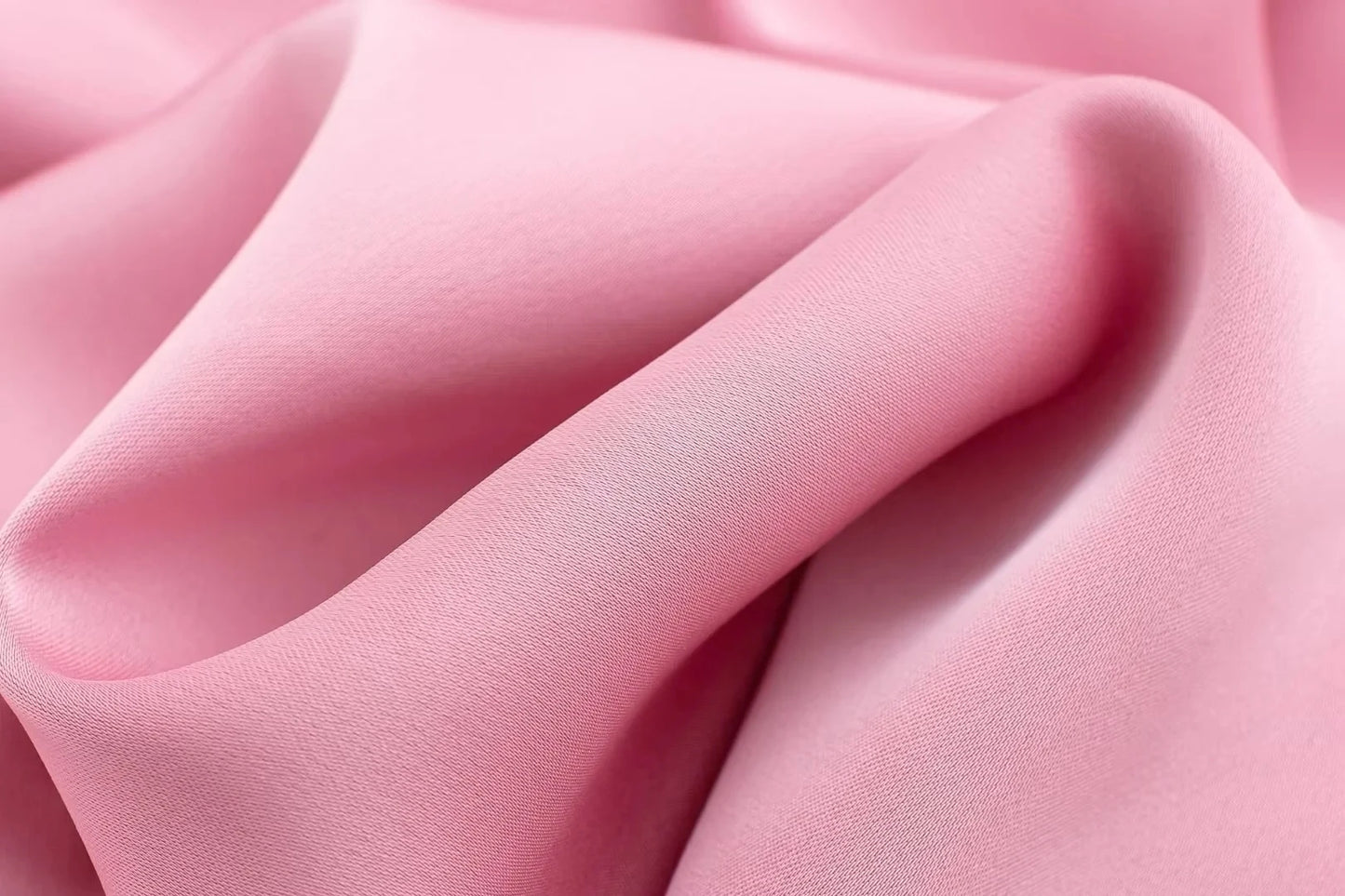 Faldas largas informales de satén de talle alto