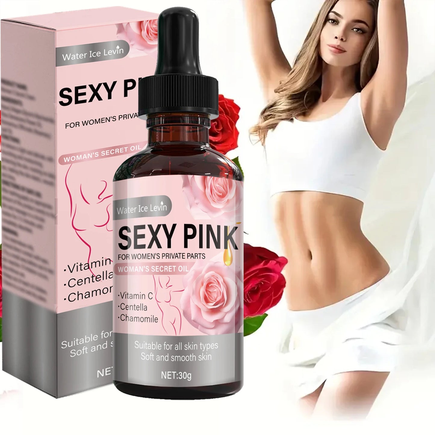 Secret Pink Intimate Oil Vitamin C & Chamomil