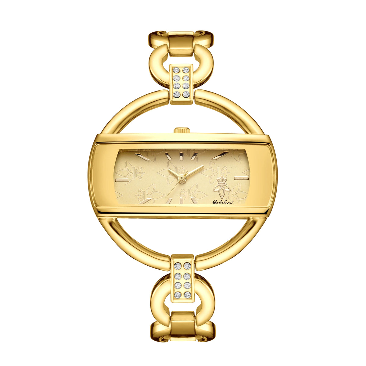 Elegant  Round Links Casual Watch