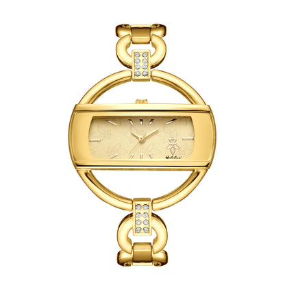 Elegant  Round Links Casual Watch