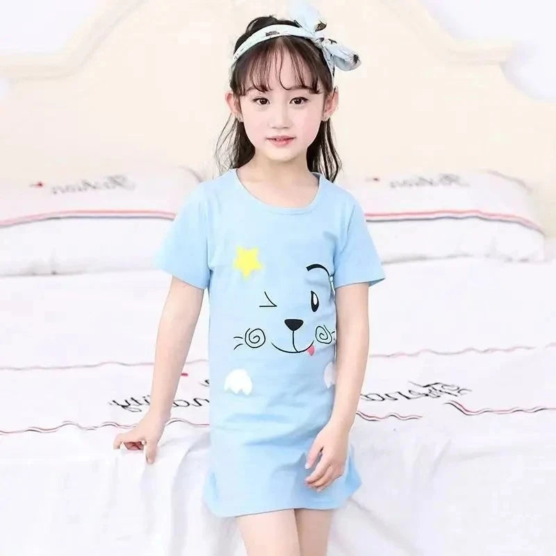 100% Cotton Cartoon Nightdress