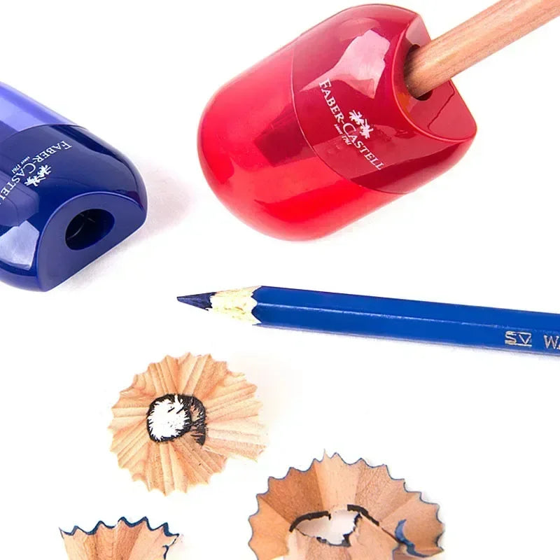 Double Hole and One Hole Pencil Sharpener Transparent