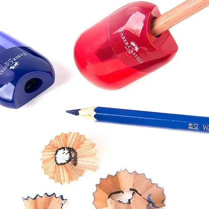 Double Hole and One Hole Pencil Sharpener Transparent