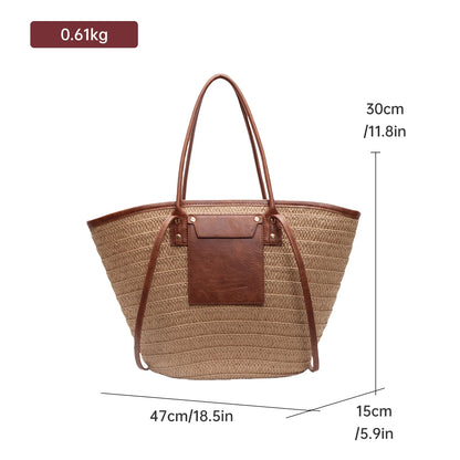 Forest Straw Bag