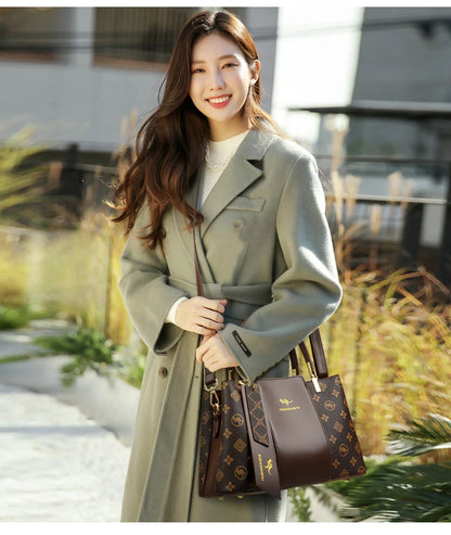 Soft Leather Shoulder Crossbody Bag